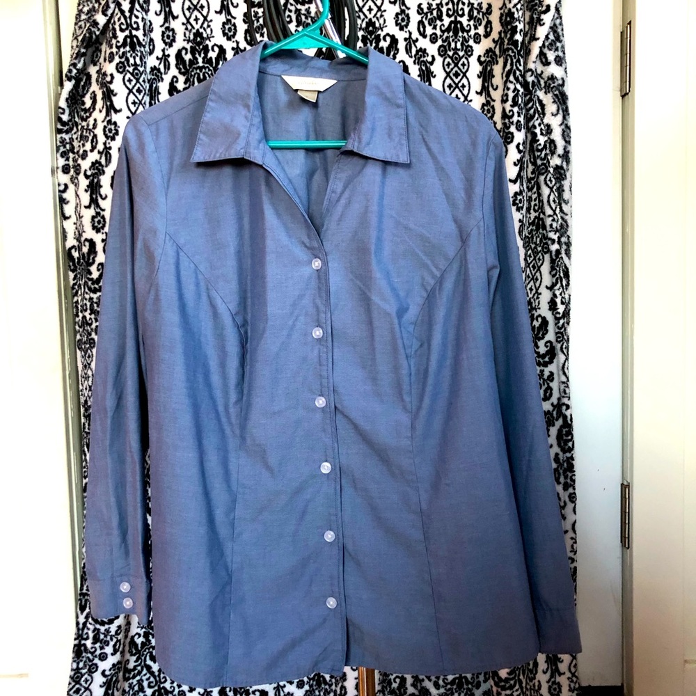 CJ Banks Button-Down Top